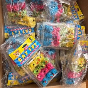 X's 12 Packages - Vo-toys 12 Pack Shaggy Curly Mini Mice Fuzzy Value Pack Vivid
